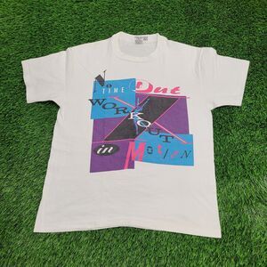 Vintage 90s Anvil Shirt Womens XL 22x28 White